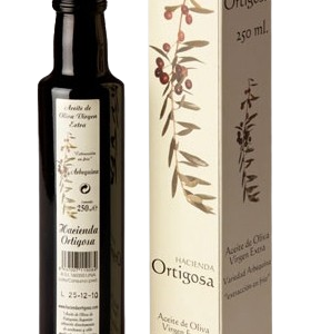 Aceite de Oliva Virgen Extra · 80% arbequina y 20% arróniz · Estuche 1 x 0,25 l